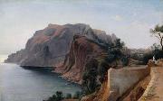 Jean-Achille Benouville Capri oil on canvas